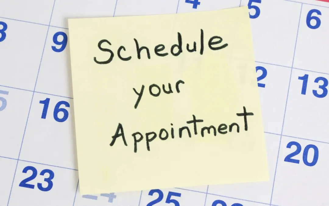 Now Offering Appointment Booking