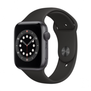 Apple S6 Watch 40mm Space Gray Alum Case w Black Sport Band