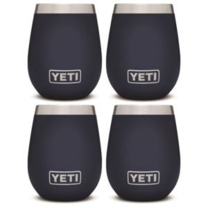 YETI Rambler 10 oz. Wine Tumbler / Navy (4-Pack)