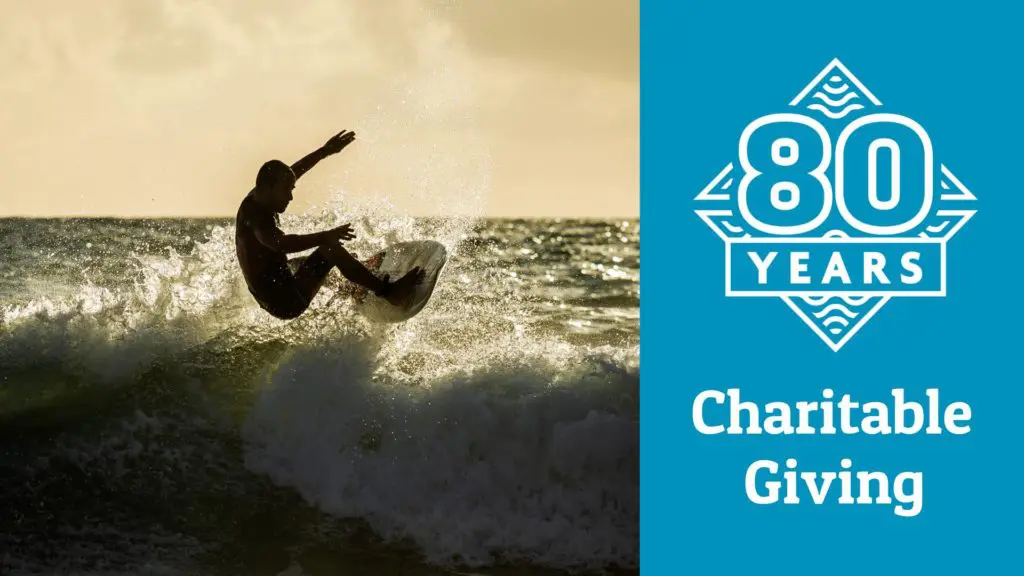 80th December Charitable Giving