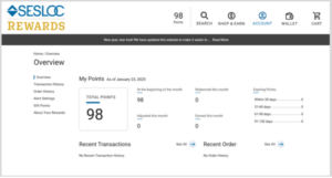 SESLOC Rewards Overview