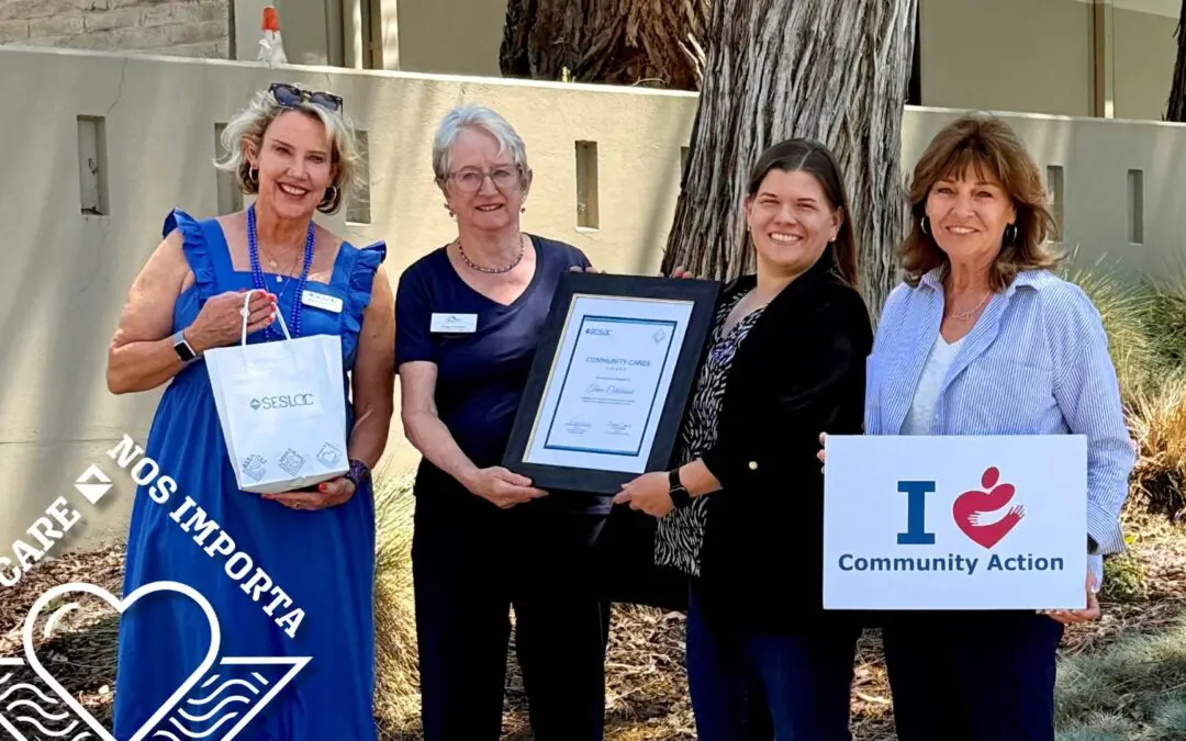 Teena Colebrook Honored with SESLOC Cares for Community Award for Work With CAPSLO