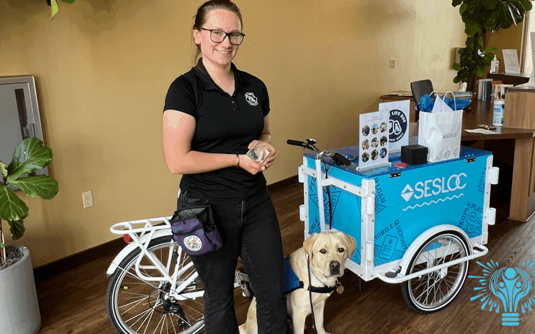 Amber Nieslanik Named SESLOC Young Changemaker for Service Animal Training for Veterans and First Responders
