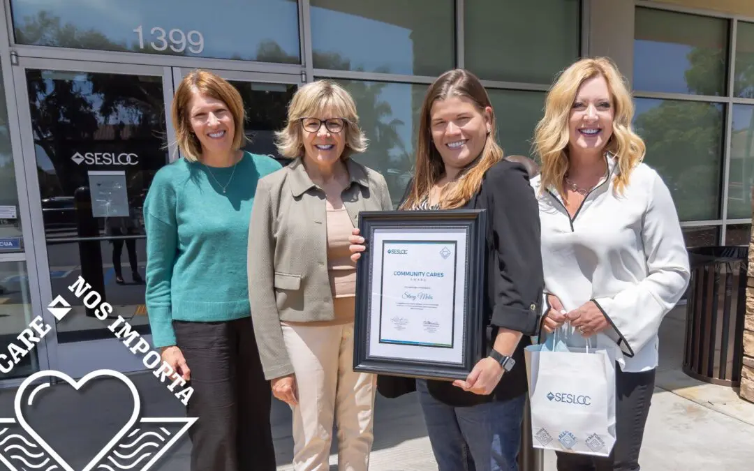 Stacy Meko Earns SESLOC Cares for Community Award for 35 Years of Service to South County