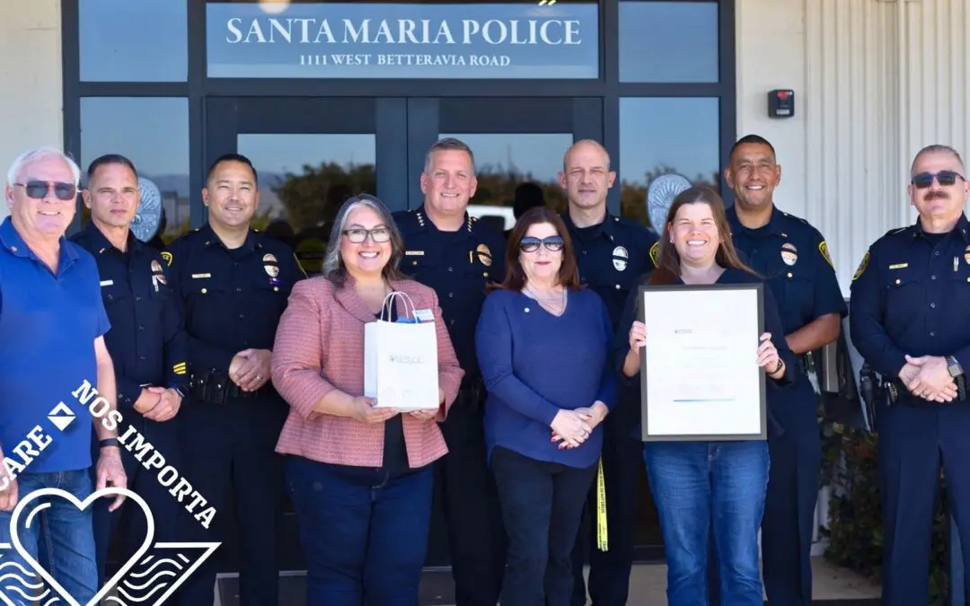 Terri Lee Coleman Earns SESLOC Cares for Community Award for Outstanding Fundraising with Santa Maria Police Council