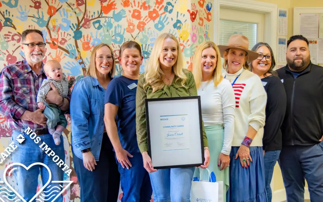Jessica Carroll Earns SESLOC Cares for Community Award for Supporting CALM