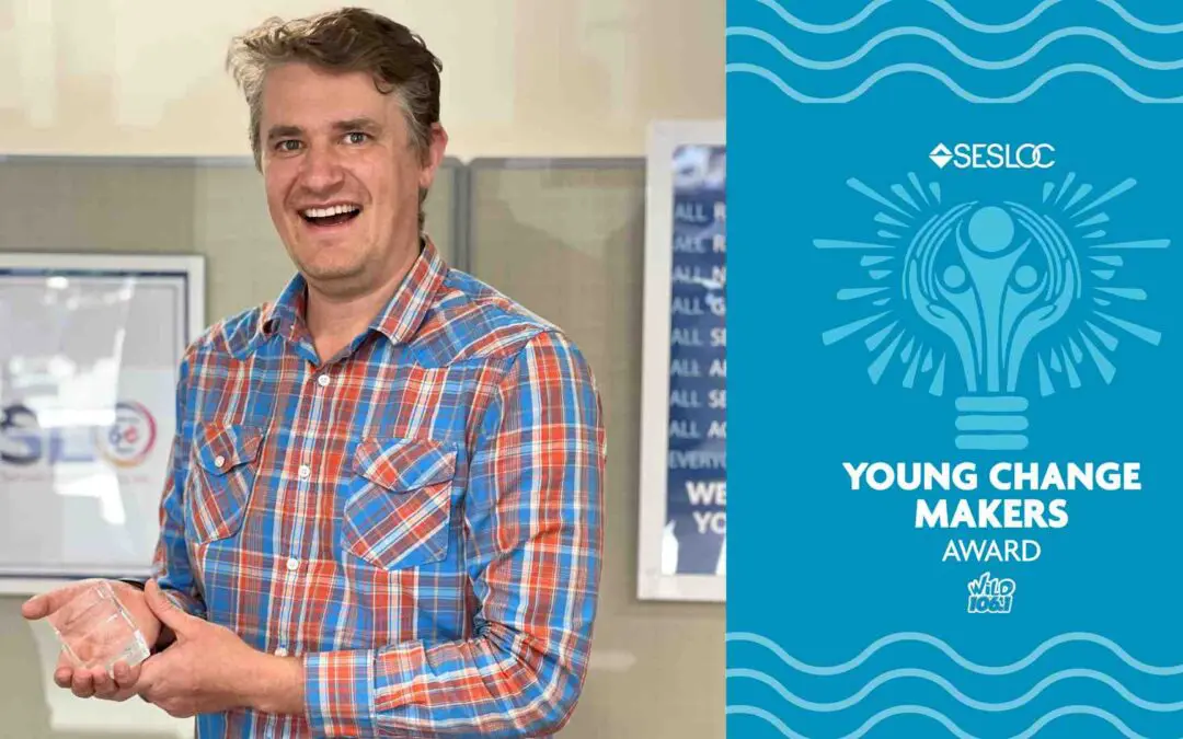 Jack Lahey Honored as SESLOC Young Change Maker for Work with Unhoused Community
