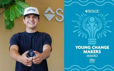 Tristan Steutzel Honored as SESLOC Young Change Maker for Dedication to Fostered Youth Community
