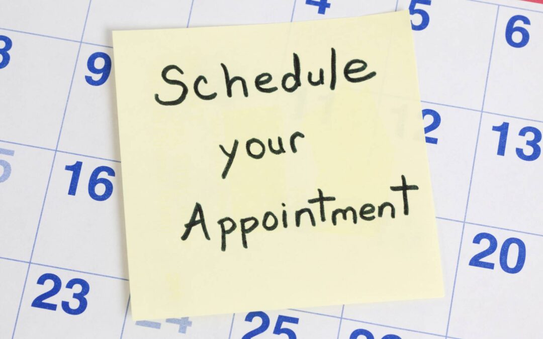 Now Offering Appointment Booking