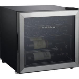 Amana 16-Bottle Single-Zone Wine Cooler with Mechanical Temperature Control