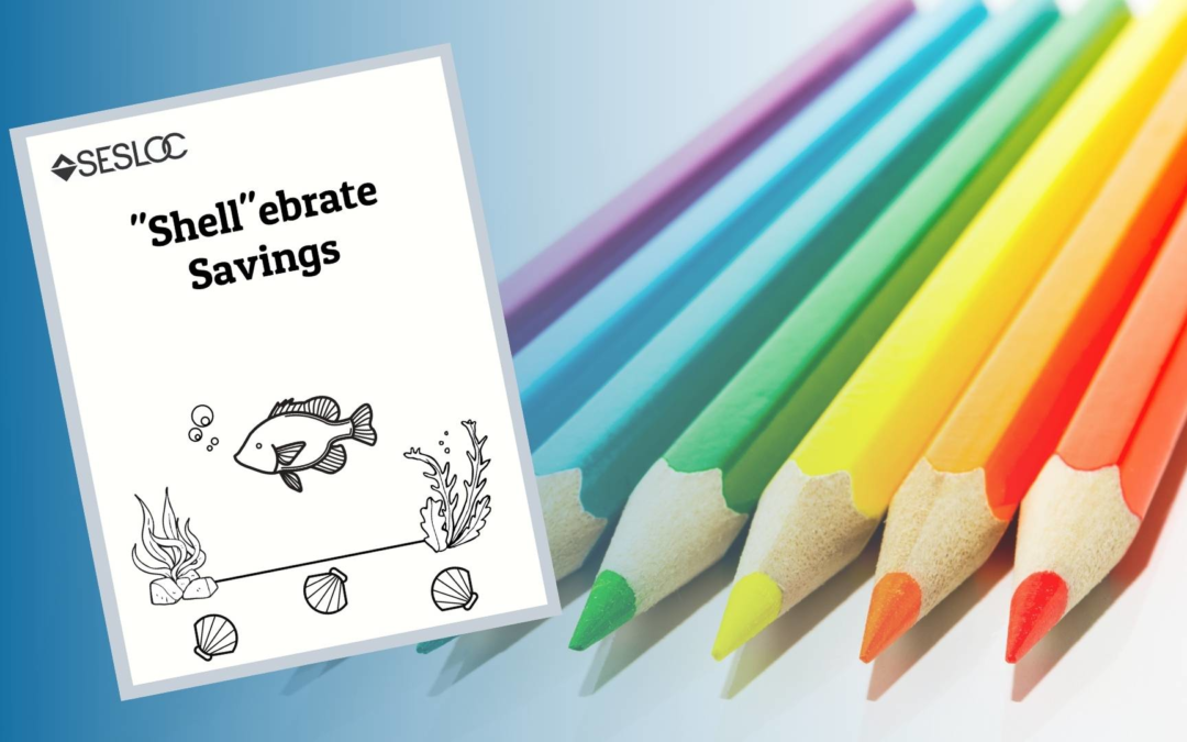 “Shell”ebrate Savings — Youth Coloring & Activity Book