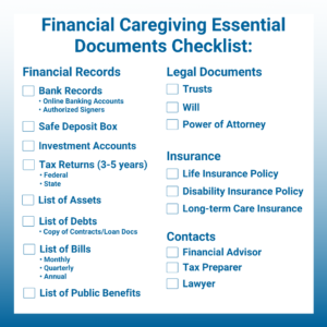 Financial Caregiving Checklist