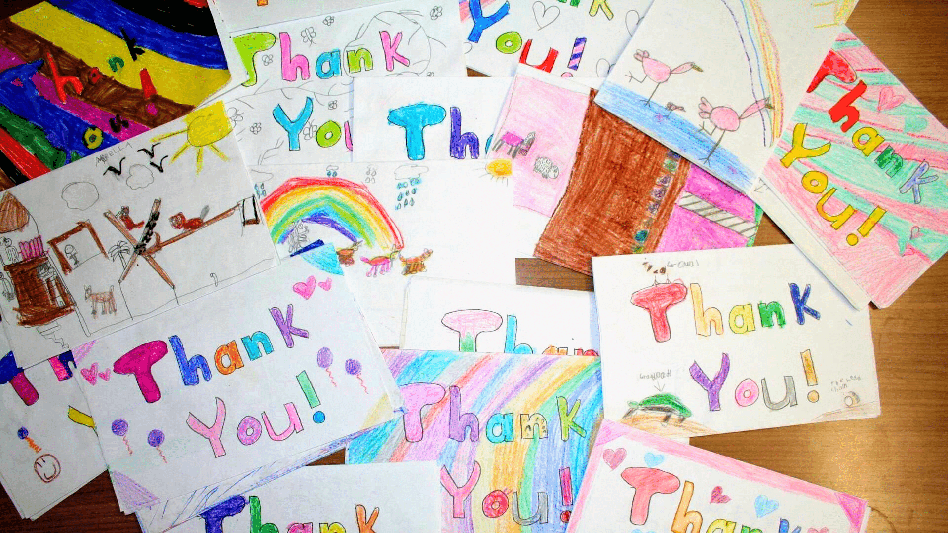 Thank You Cards from Education Grants