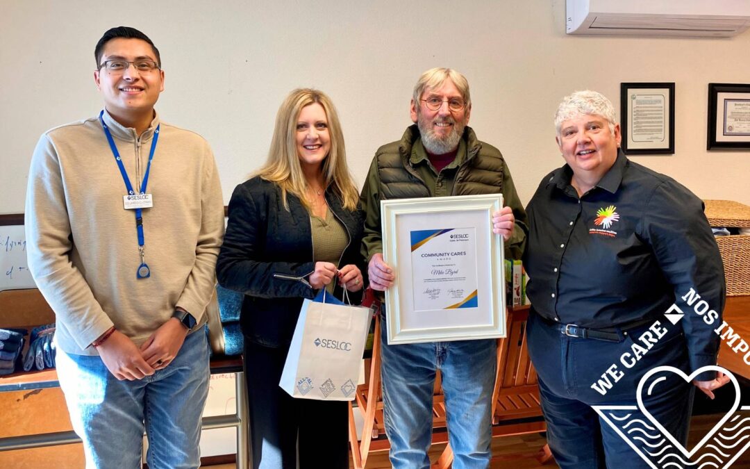 SESLOC Cares for Community Award: Mike Byrd