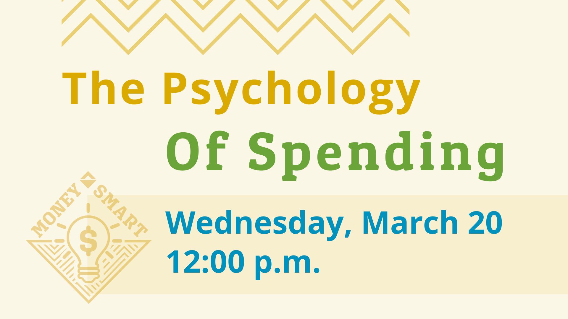Webinar Psychology of Spending