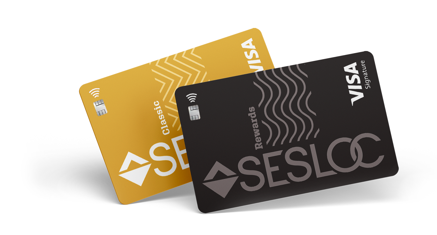 SESLOC Visa credit cards