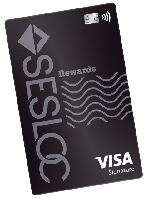 SESLOC Visa Rewards credit card