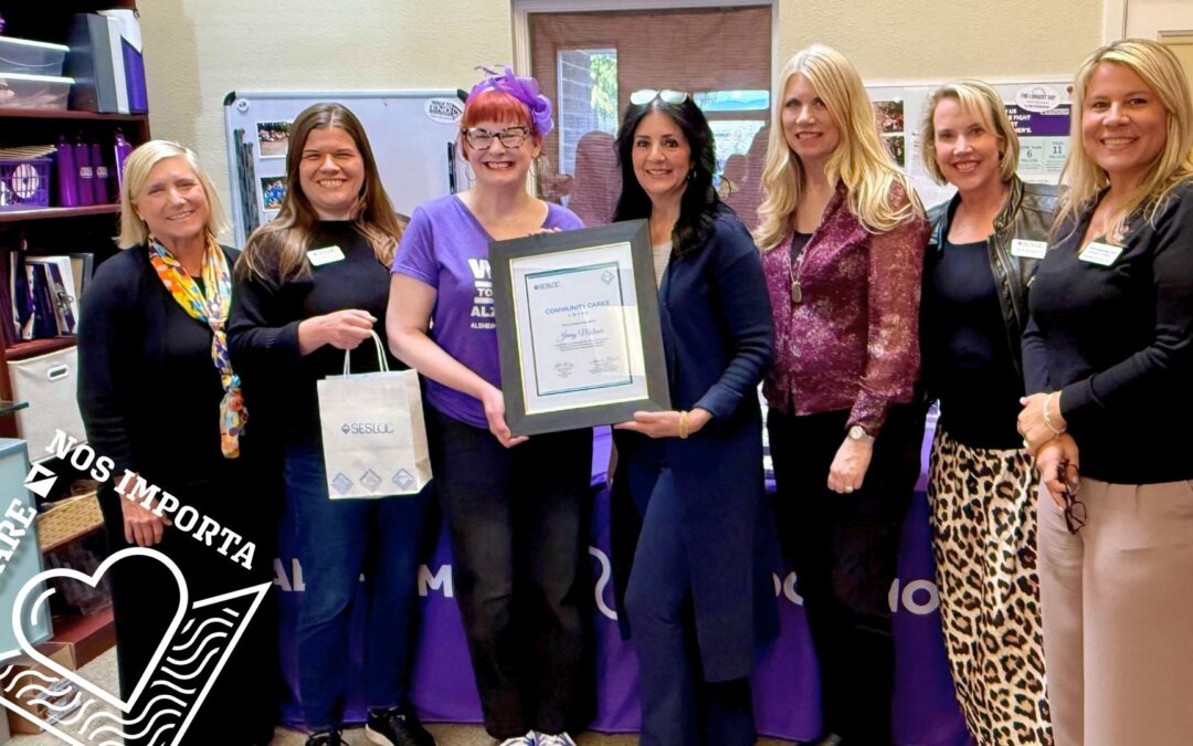 Jenny Molinar Earns SESLOC Cares for Community Award for Dedication to Alzheimer’s Association