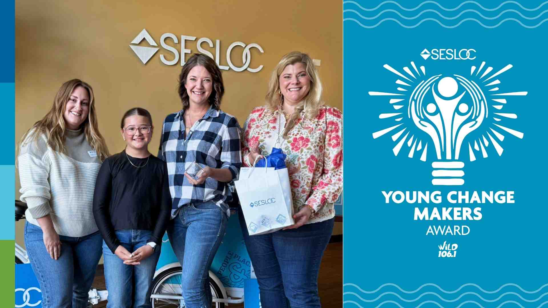 Jen Foss - August 2025 SESLOC Young Change Maker