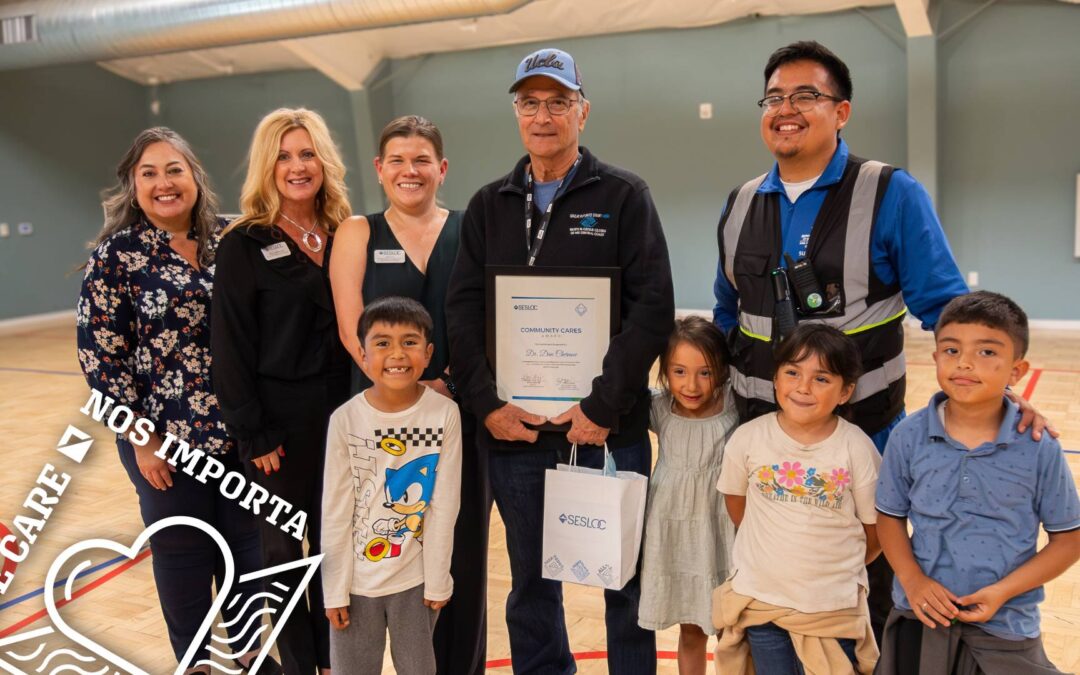 Dr. Dan Chernow Earns SESLOC Cares for Community Award for Commitment to Education and Reading