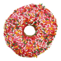 donut with sprinkles