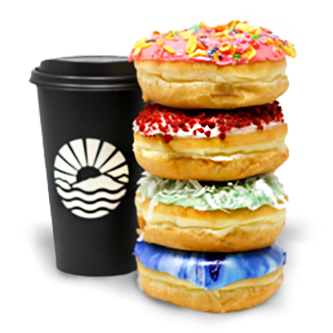 coffee and donuts