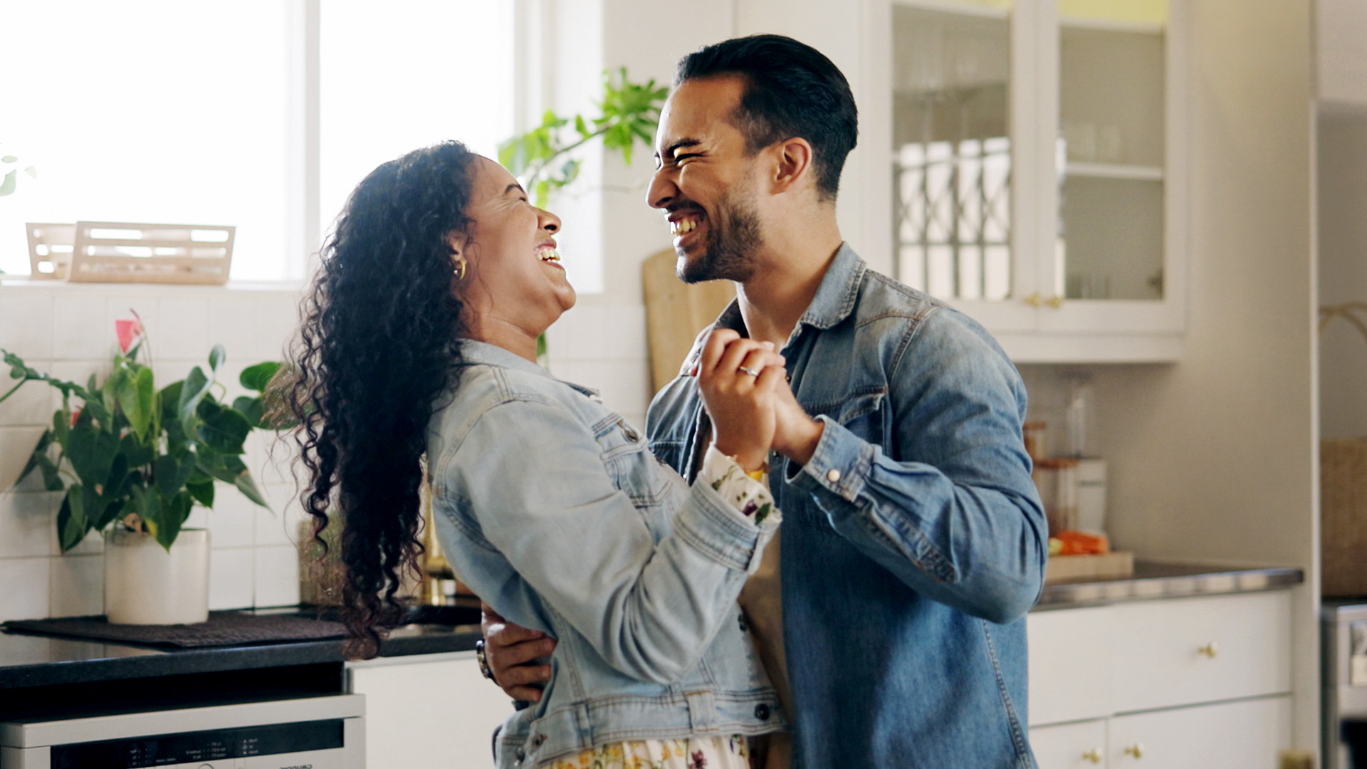 Happy new home owners