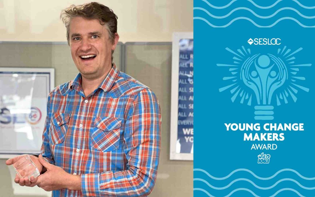 Jack Lahey Honored as SESLOC Young Change Maker for Work with Unhoused Community
