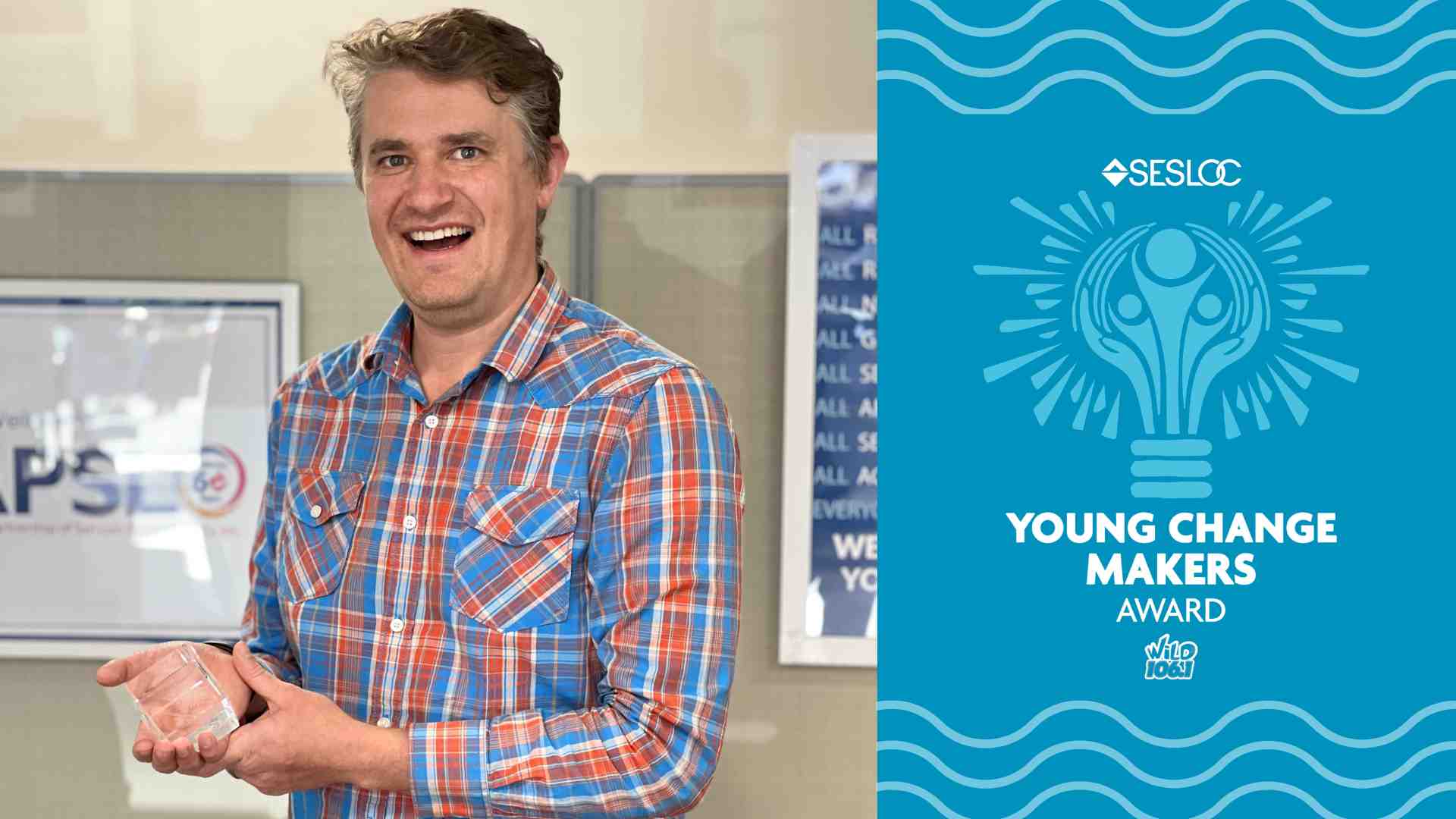 SESLOC Young Change Maker Jack Lahey