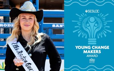 Morgan Fasse Honored as SESLOC Young Change Maker for Elks Rodeo Queen Fundraising Campaign