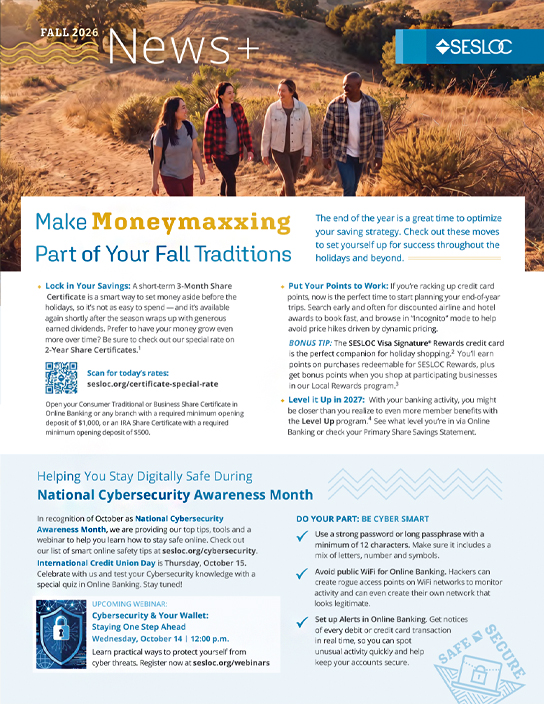 SESLOC Newsletter Fall 2026